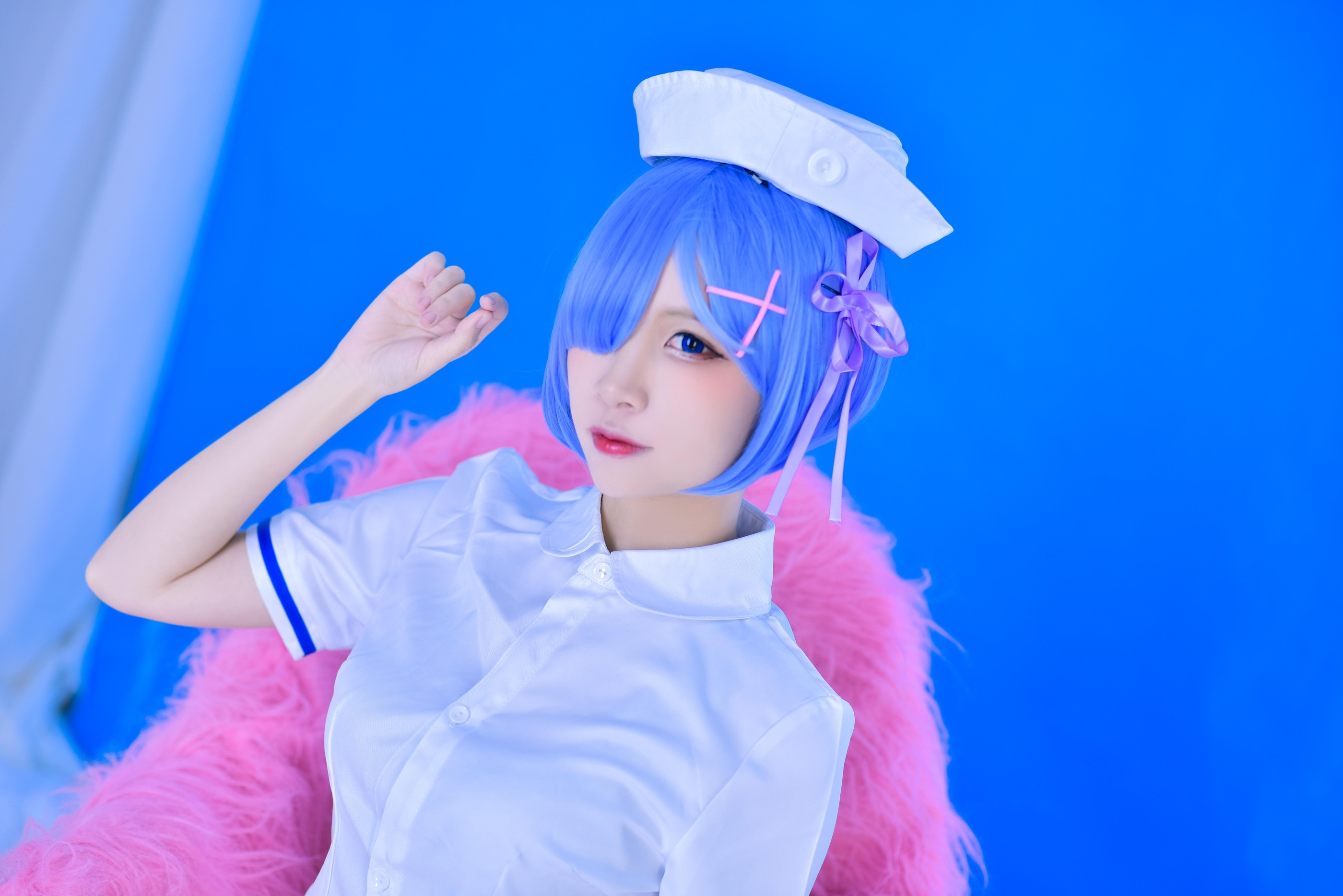 图片[1]-二佐Nisa – NO.035 二佐 蕾姆2号本 蕾姆护士 [31P]-XikXak